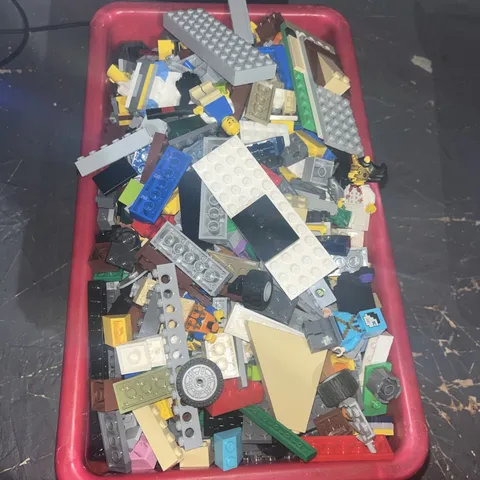 5+ Lbs Genuine LEGO Bulk Lot Bricks Plates Wheels Minifigures Mixed Parts Toys