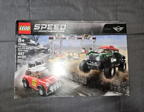 LEGO Speed Champions MINI Cooper S Rally & JCW Buggy (75894) 481 pcs Box