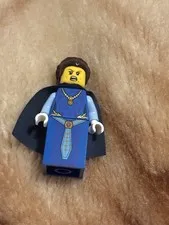 Queen Halbert - Dark blue Cape, LEGO Nexo knights Minifigure, nex018
