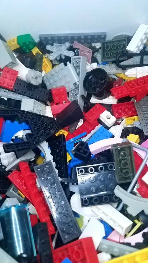 Lego 4 Pound Lot Mixed Lego By The Pound Random Pieces 4 lbs of Lego