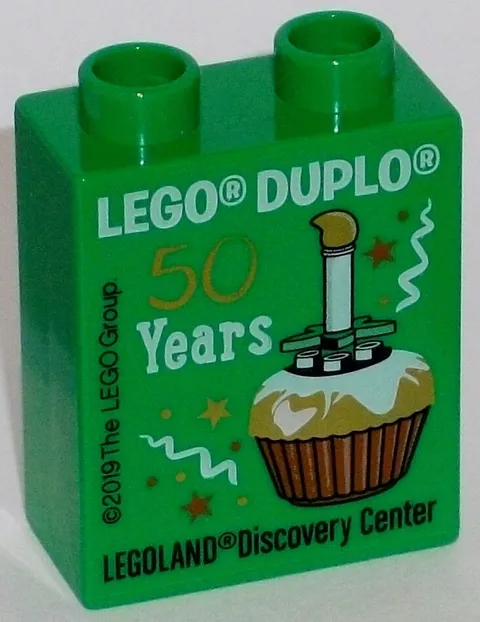 LEGO LEGOLAND collector brick collectors brick block 50 YEARS DUPLO Discovery Center
