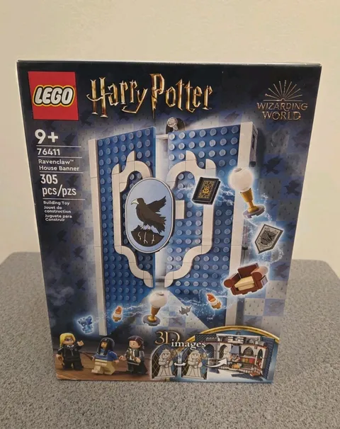 NEW LEGO 76411: Ravenclaw House Banner 305 pcs Harry Potter