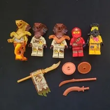 Lego ninjago minifigure lot