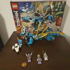 LEGO NINJAGO 71746 Jungle Dragon The Island w/ 3 Minifigures Missing Llloyd
