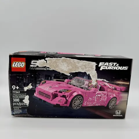 LEGO 77241 Speed Champions 2 Fast 2 Furious Honda S2000 Suki NEW Sealed