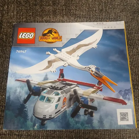 Lego Jurassic Manual World 1 Bauplan 76947 only instruction