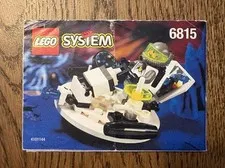 Lego Space Hovertron 6815 Instruction Booklet Manual Only No Bricks