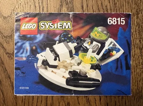 Lego Space Hovertron 6815 Instruction Booklet Manual Only No Bricks