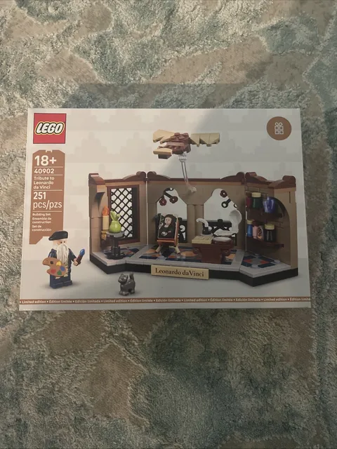 NEW Sealed LEGO: Tribute to Leonardo da Vinci (40902) GWP