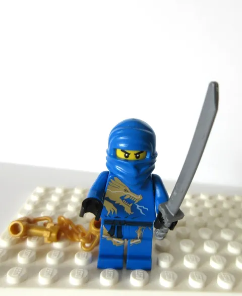 LEGO Ninjago Jay DX Minifigure Blue Dragon READ,  2521 2519