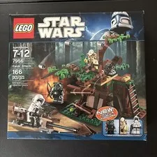 Lego Star Wars 7956 EWOK ATTACK Endor Minifigure NISB  SEE EACH SEAL 