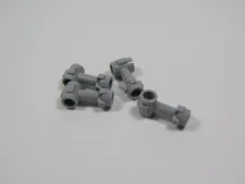 LEGO Lot of 4 Light Bluish Gray Dual Hilts Weapon Minifig I12