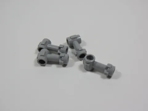 LEGO Lot of 4 Light Bluish Gray Dual Hilts Weapon Minifig I12