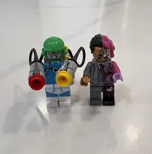 LEGO Condiment King (sh048) And Two Face (sh095) Minifigures