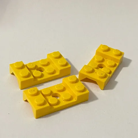Lego 60212 Yellow Replacement Add-on Pieces Parts Lot of 3