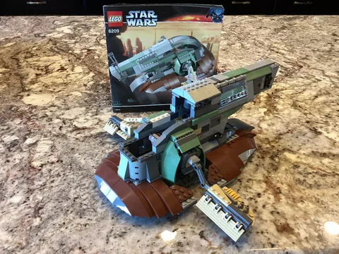 Lego Star Wars Slave 1 Ship #6209 2006 You Will Get What’s In The Photos