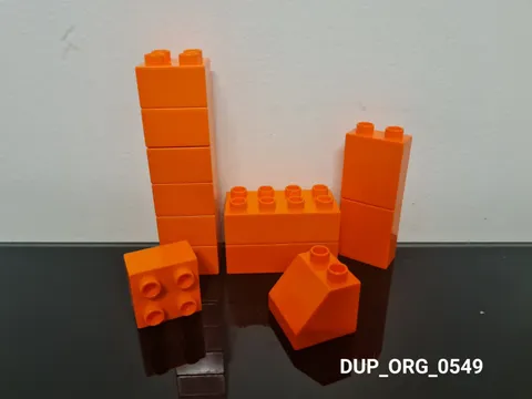 DUPLO LEGO Orange Duplo Mixed Assorted Bundle