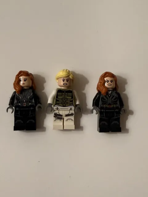 Lego Marvel Black Widow Minifigure Lot