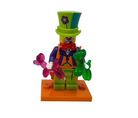 LEGO® Party Clown Minifigure col18-4 Series 18 Collectible Minifigures 71021