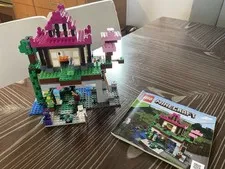 LEGO Minecraft sets - Ice Castle, Ninja house, fox house