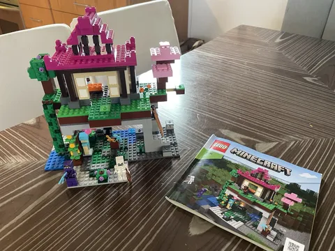 LEGO Minecraft sets - Ice Castle, Ninja house, fox house