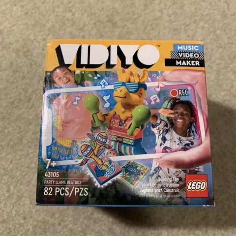 LEGO Vidiyo 43105 Party Llama Beatbox Building Toy Set 82 Pcs Complete