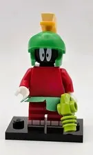 LEGO Looney Tunes Marvin the Martian Minifigure 71030 Ray Gun Stand