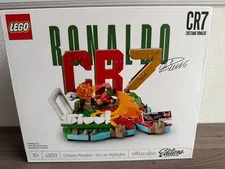 LEGO Editions Cristiano Ronaldo Soccer Highlights 43012 Complete Set 490 Pieces