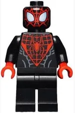 LEGO MINIFIGURE SUPER HERO MILES MORALES DAMAGED SH0190!!