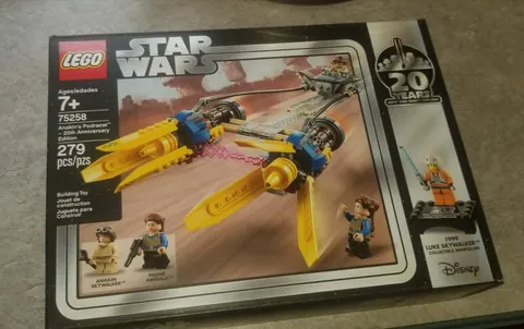 Lego Star Wars Anakin Pod Racer Kit #7528 20 Year Anniversary NEW/ Unopened