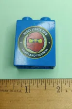LEGO Legoland Florida Night Lights 2016 Blue Duplo Piece Collection Rare