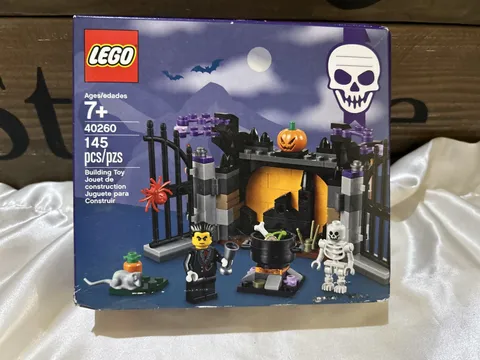 NEW 2017 HALLOWEEN LEGO 40260 BUILDING TOY SKELETON RAT JACK O’LANTERN CALDERON