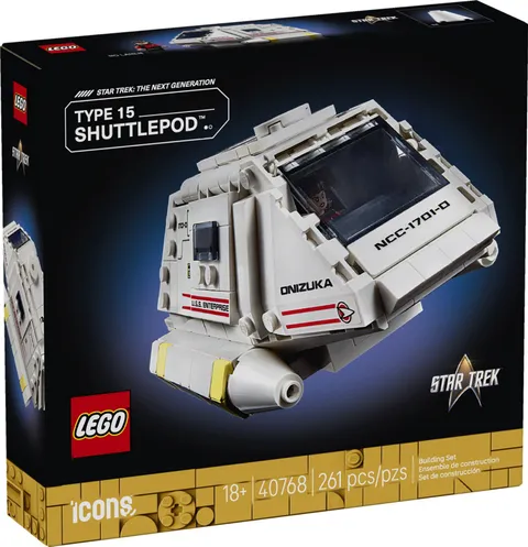 LEGO Icons 40768 Star Trek Type-15 Shuttlepod GWP - FREE FAST SHIPPING!!