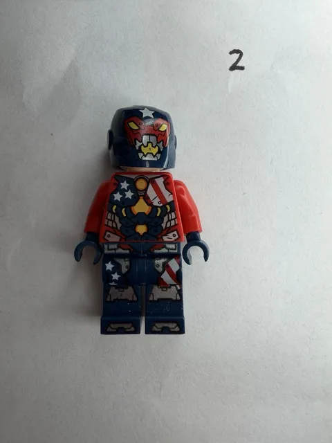 LEGO Super Heroes Minifigure Justin Hammer (Genuine)