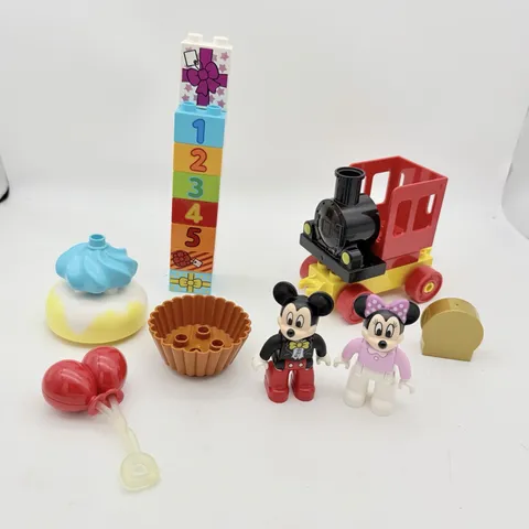 Lego Duplo Mickey & Minnie Birthday Train Incomplete Replacement Balloon Cupcake