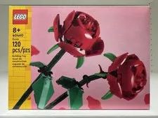 LEGO Botanicals Botanical Collection Roses 40460 120 pcs Box 8+