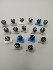 LEGO Steering Wheel Set of 17 Mixed Assorted Colors Car Truck Space Minifigure