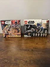 Lego Star Wars sets 75372 and 75280 NIB