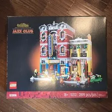 LEGO Icons Jazz Club 10312 Modular Buildings Collection Adult Building Set 2899p