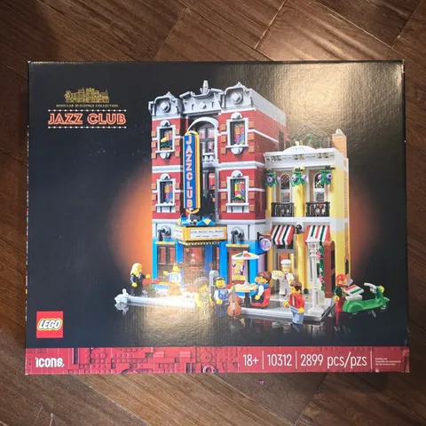 LEGO Icons Jazz Club 10312 Modular Buildings Collection Adult Building Set 2899p