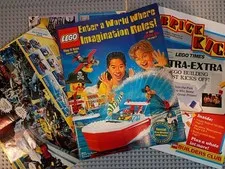 Lego Shop At Home Holiday Gift Catalog Magazine January 1996 Castle Cover 