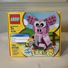 LEGO Year of the Pig 40186 153pc 7+ Seasonal Promotional Limited Edition