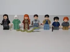 LEGO Harry Potter set 76415/76434 Minifigure Lot Of 7 W/ Accessories! - L👀K!