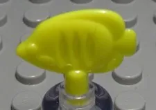 Lego Figure Accessories Fish Neon Yellow