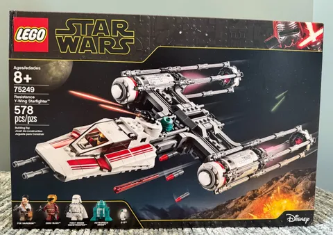 LEGO Star Wars 75249: RESISTANCE Y-WING STARFIGHTER - NEW/SEALED/RETIRED