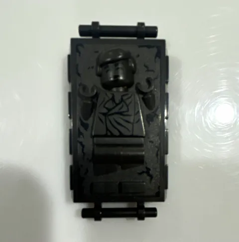 LEGO Star Wars Han Solo Carbonite Block Minifigure Storage Case Black Custom