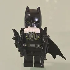 NEW DC Comics Batman (Gas Mask Suit) Custom Lego Minifigure 76054 Scarecrow
