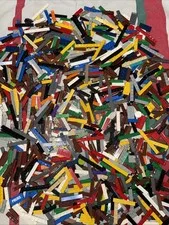 Assorted Lego Finishing Tiles Lot: mixed colors; sizes: smooth bulk flat