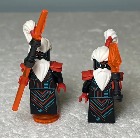 TWO LEGO Ninjago Unagami Minifigure njo0572 from Sets 71713 71711 Empire Dragon