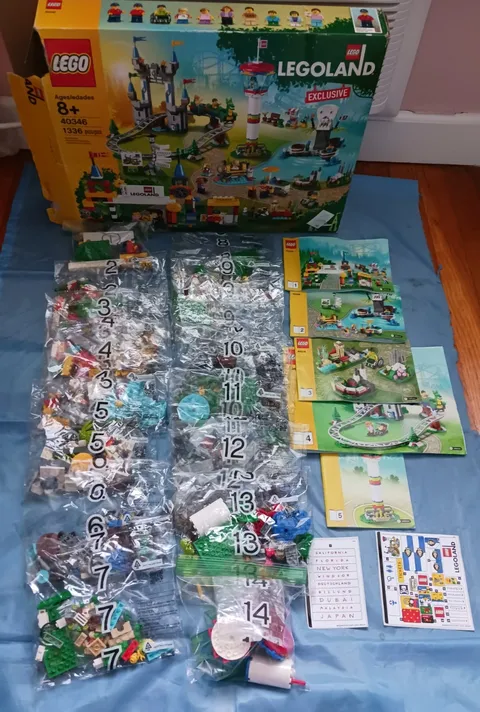 LEGO Promotional: Legoland 40346 Open Damaged Box Complete Exclusive set🔴READ🔴